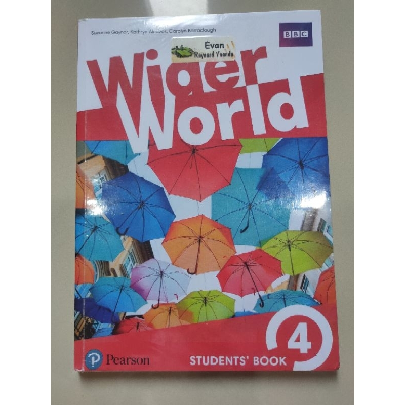 

Widerworld 4 Pearson student book workbook BEKAS