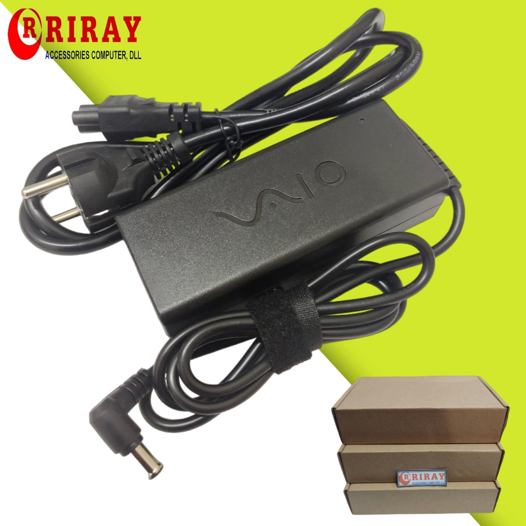 Adapor/Charger Original Laptop Sony Vaio VPC PCG VPCE VGN EG 19V 4.7A Free Kabel Power