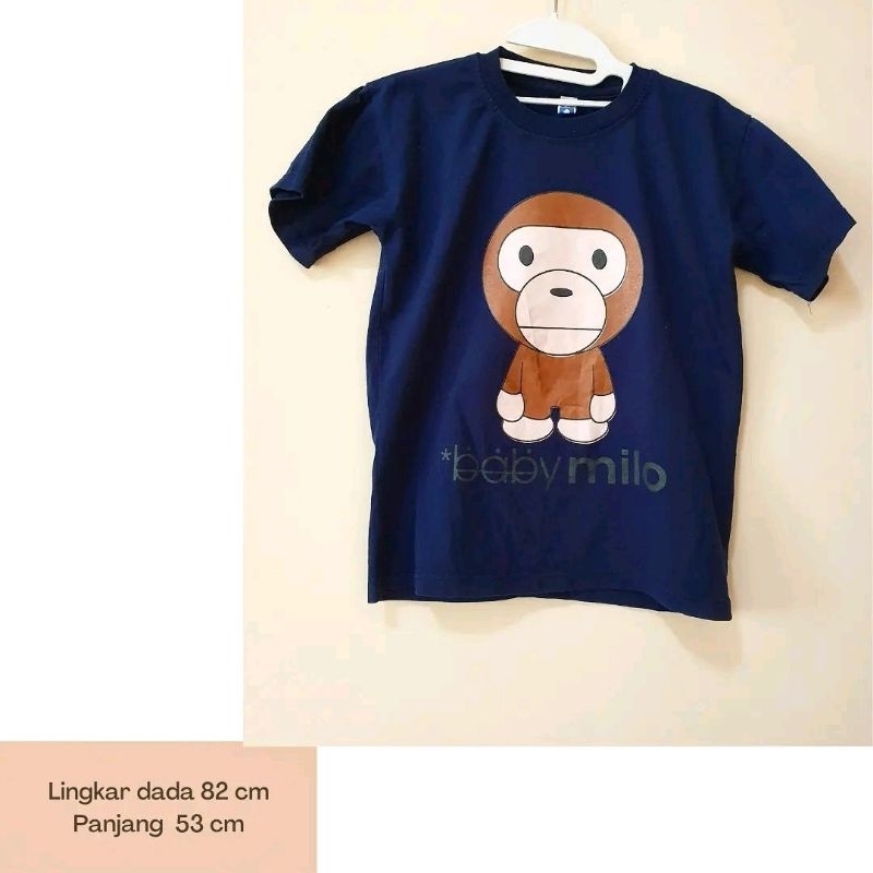 Kaos Baby Milo Preloved