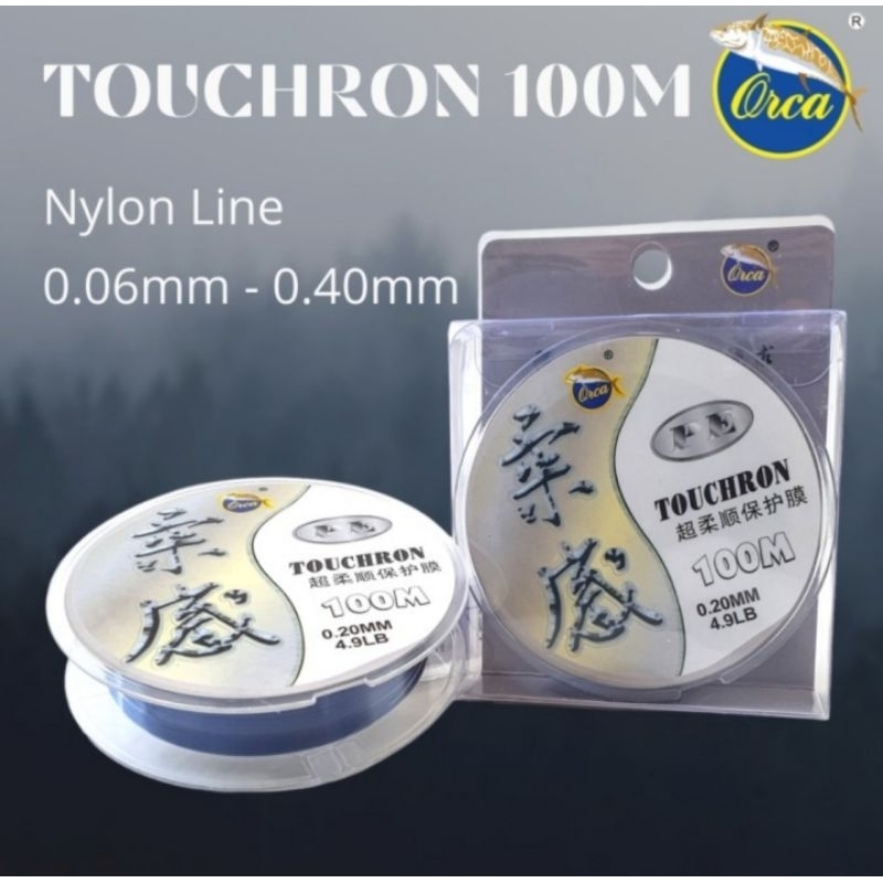 Senar ORCA TOUCHRON 100M | SIze : 0.06mm - 0.30mm