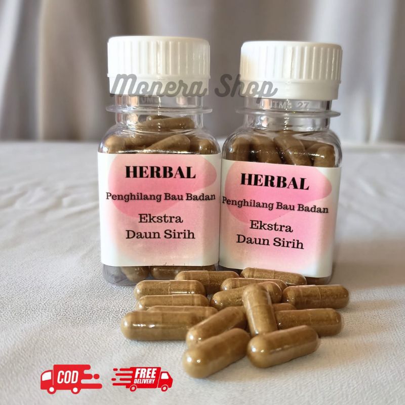 HERBAL PENGHILANG BAU BADAN EKSTRA DAUN SIRIH HERBAL ALAMI 100%