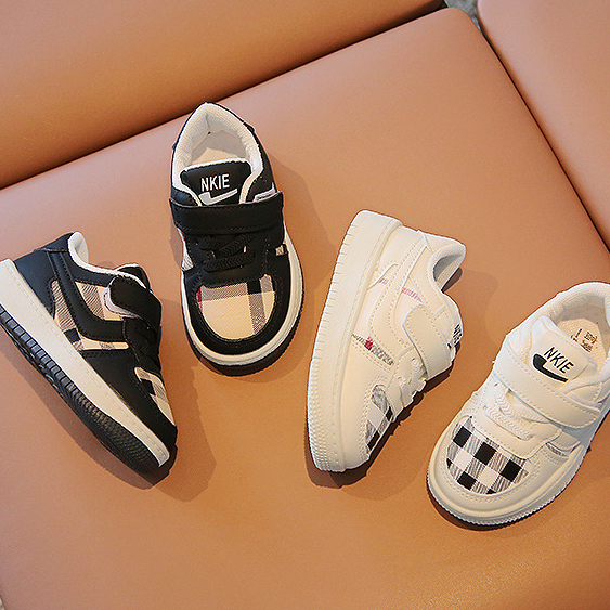 babyfit [size 16-26] NIKIE KOTAK sepatu sneakers anak sekolah cewek cowok import ty-0908r