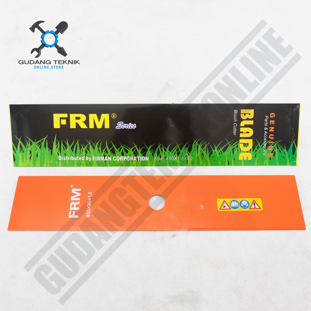 Mata Pisau Potong Rumput 410x1.6x70mm 450x1.6x90mm FIRMAN / Blade Brush Cutter Pisau Mesin Potong Rumput 410x1.6x70 mm 450x1.6x90 mm FIRMAN