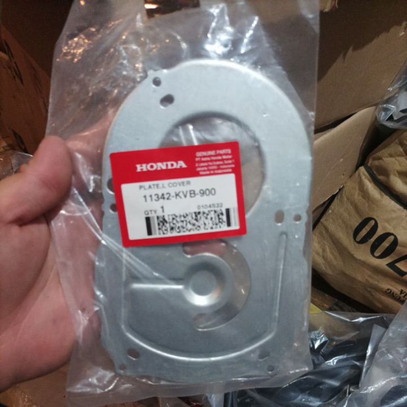 11342 kvb 900 Plate ,l cover Seng tutup CVT dalem VARIO 110 CW TYPE KARBU original