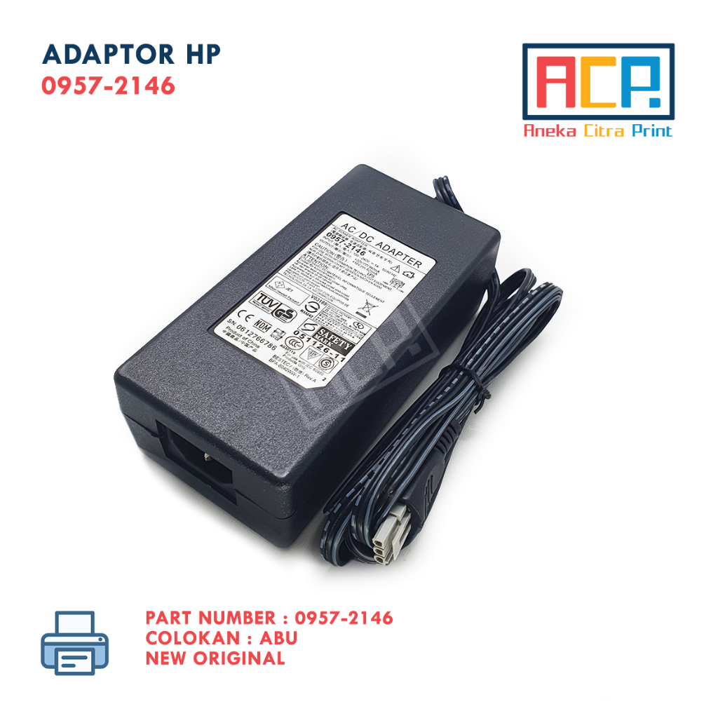 Adaptor 0957-2146 - 940mA - HP F2180 F2276 F2235 D2466 PSC1410 - New Ori