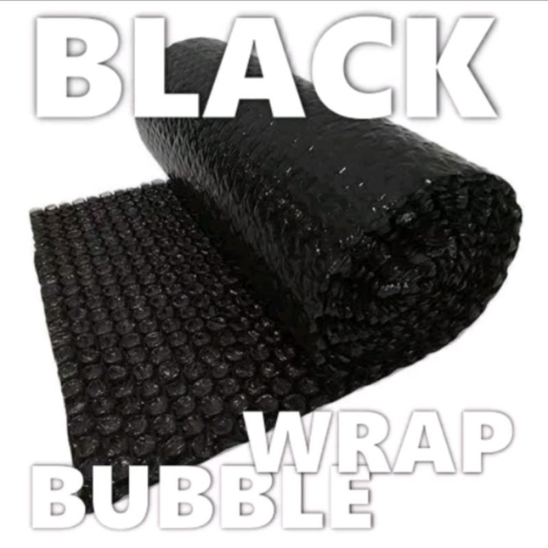 

BLACK BUBBLE WRAP untuk melindungi LKS agar tidak rusak.