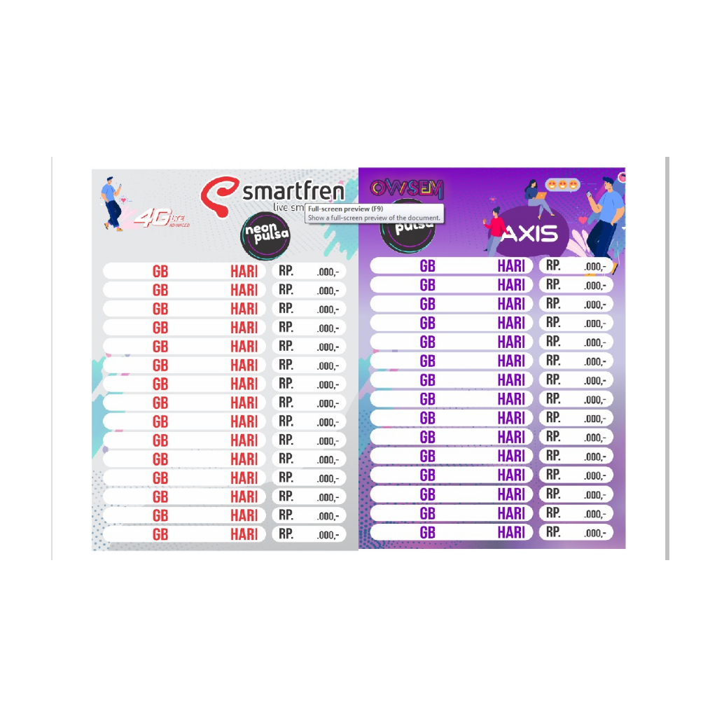 

CETAK BUKU SPIRAL TOPUP KUOTA PROVIDER FREE CUSTOM NAMA KONTER