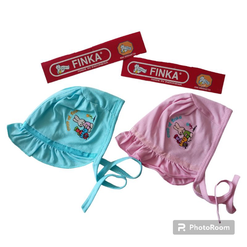 TOPI BAYI FINKA/TOPI RENDA/PENUTUP KEPALA BAYI FINKA