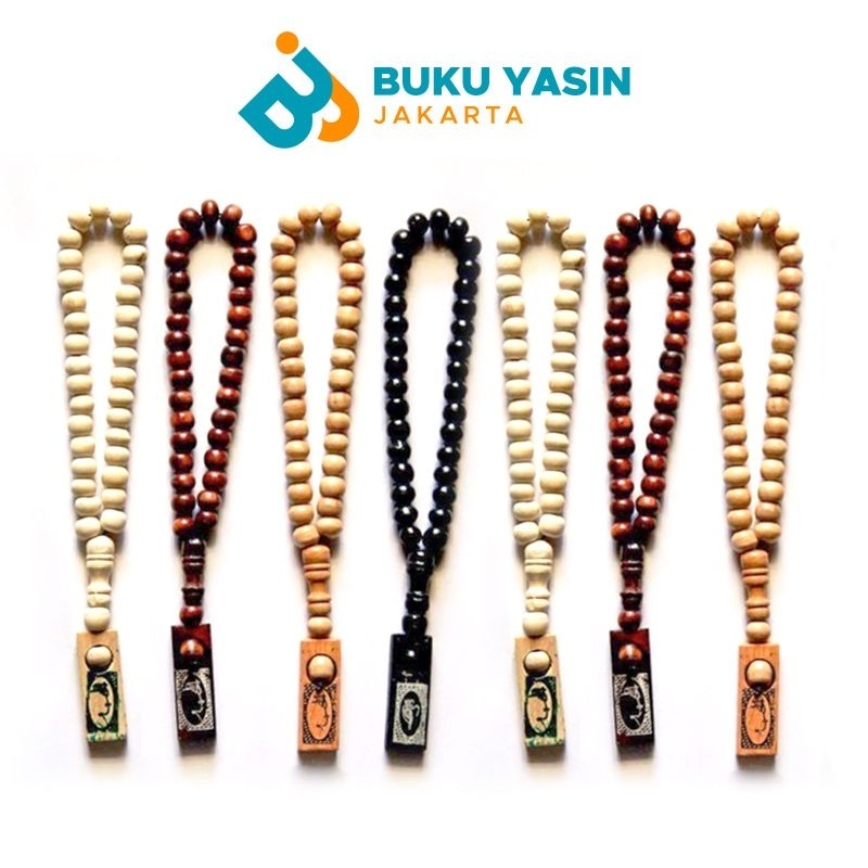 Tasbih Kayu 33 Butir, Souvenir Yasin dan Tahlil