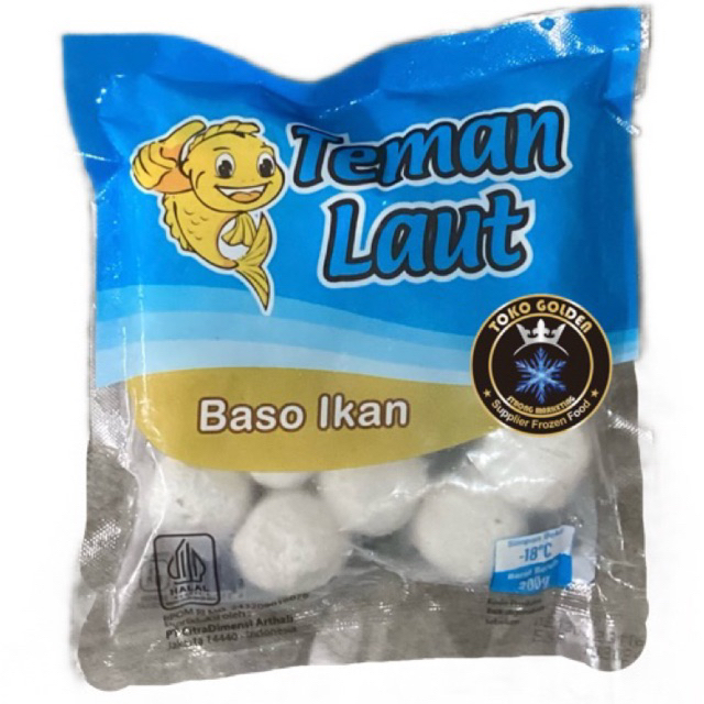 

Teman laut baso ikan 200gr / bakso ikan