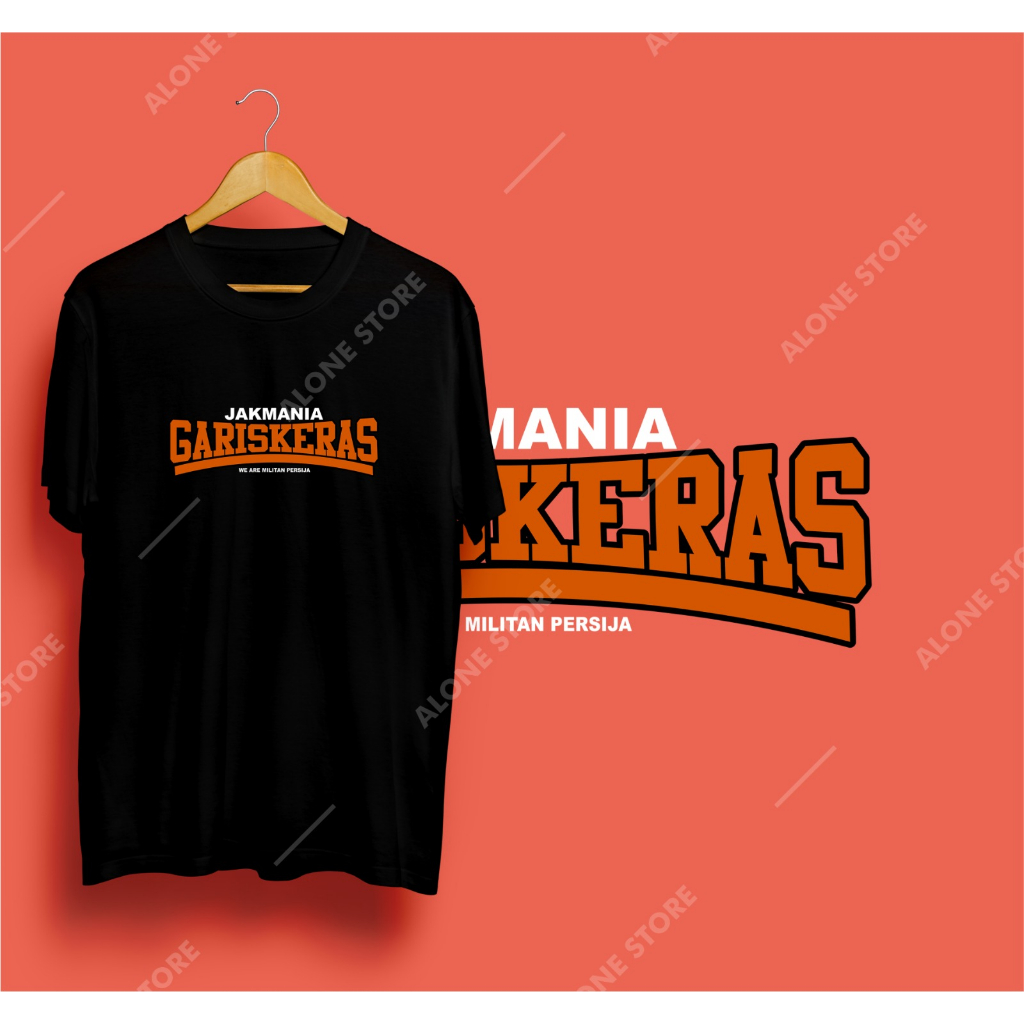 Kaos JAKMANIA PERSIJA  Kaos Sablon Persija  Kaos Sablon Jakmania