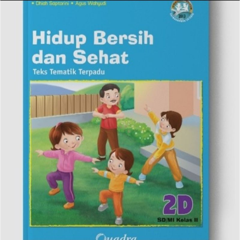 BUKU TEMATIK SD/MI KELAS 1 KELAS 2 PENERBIT QUADRA BEKAS MASIH BAGUS ORIGINAL