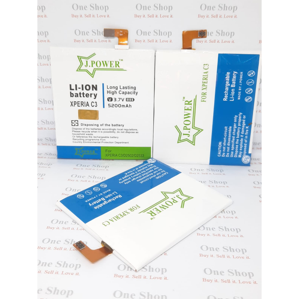 Batre Batrai Baterai SONY Xperia C3 D2533 C3 dual D2502 LIS1546ERPC DOUBLE POWER