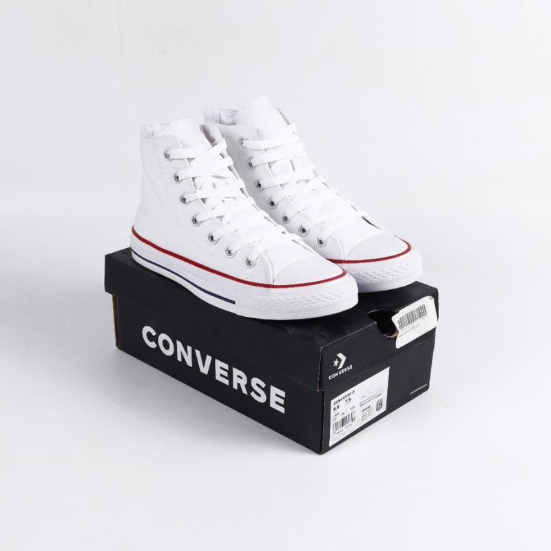 Sepatu Converse All Star Sneakers Sekolah Tinggi Pria Wanita Anak Laki Laki Perempuan SD SMP SMA Kuliah Hitam Putih Grade  Original