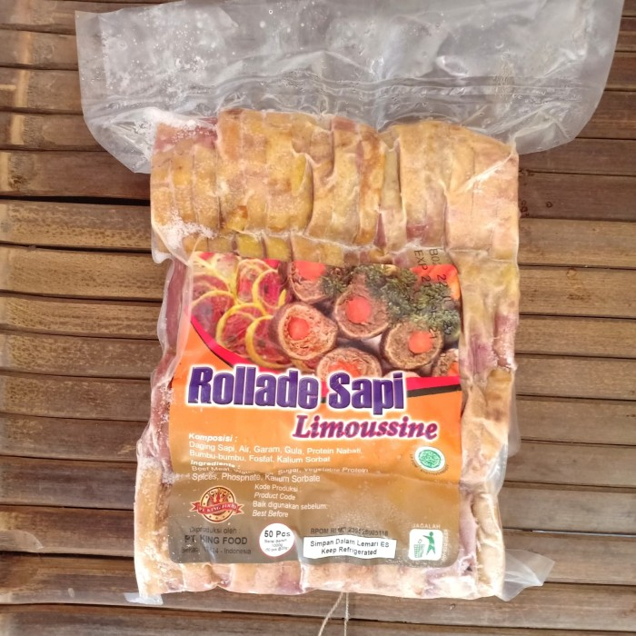 

KINGFOOD ROLADE AYAM/SAPI 1KG/225GR