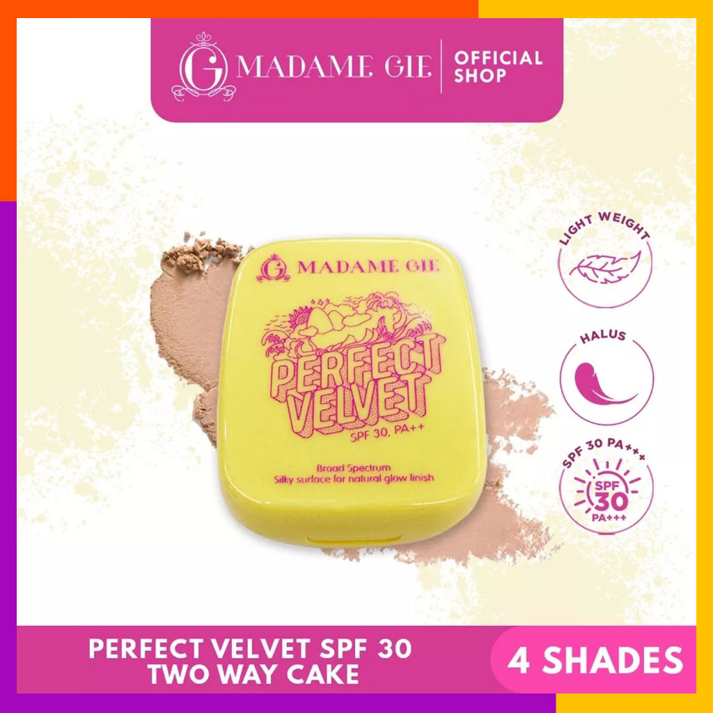 Madame Gie Perfect Velvet SPF 30, PA+++ Two Way Cake