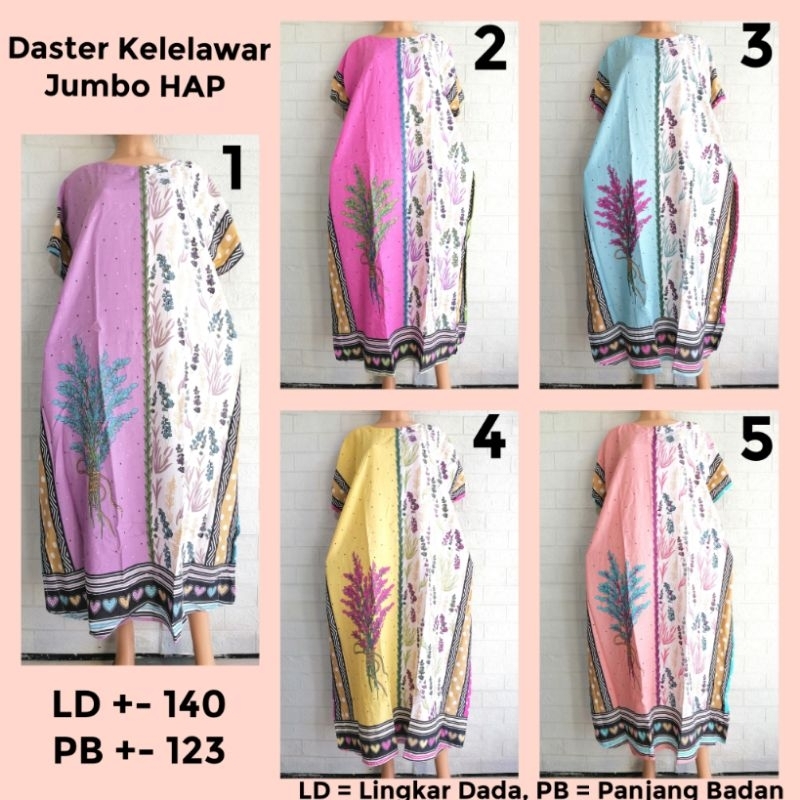 DASTER KELELAWAR JUMBO HAP LOWO BIGSIZE ADEM LVDR + MANRO