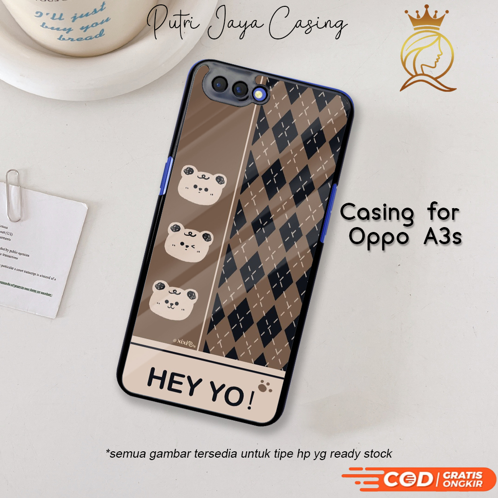 Case Hp Oppo A3s Oppo A3s Casing Oppo A3s Motif 04 CUTE Casing Terbaru Case Karakter Lucu Keren Casi