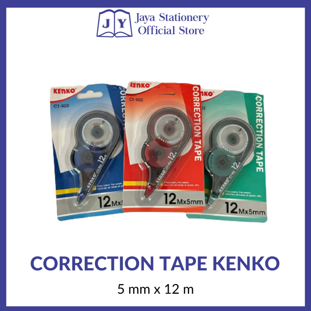 Tip X Roll / Correction Tape / Tip X kertas merk KENKO CT-902