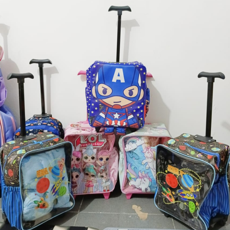 CUCI GUDANG TAS TROLI IMPORT