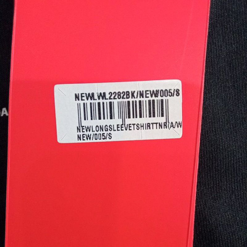 kaos new balance NEWLWL2282BK