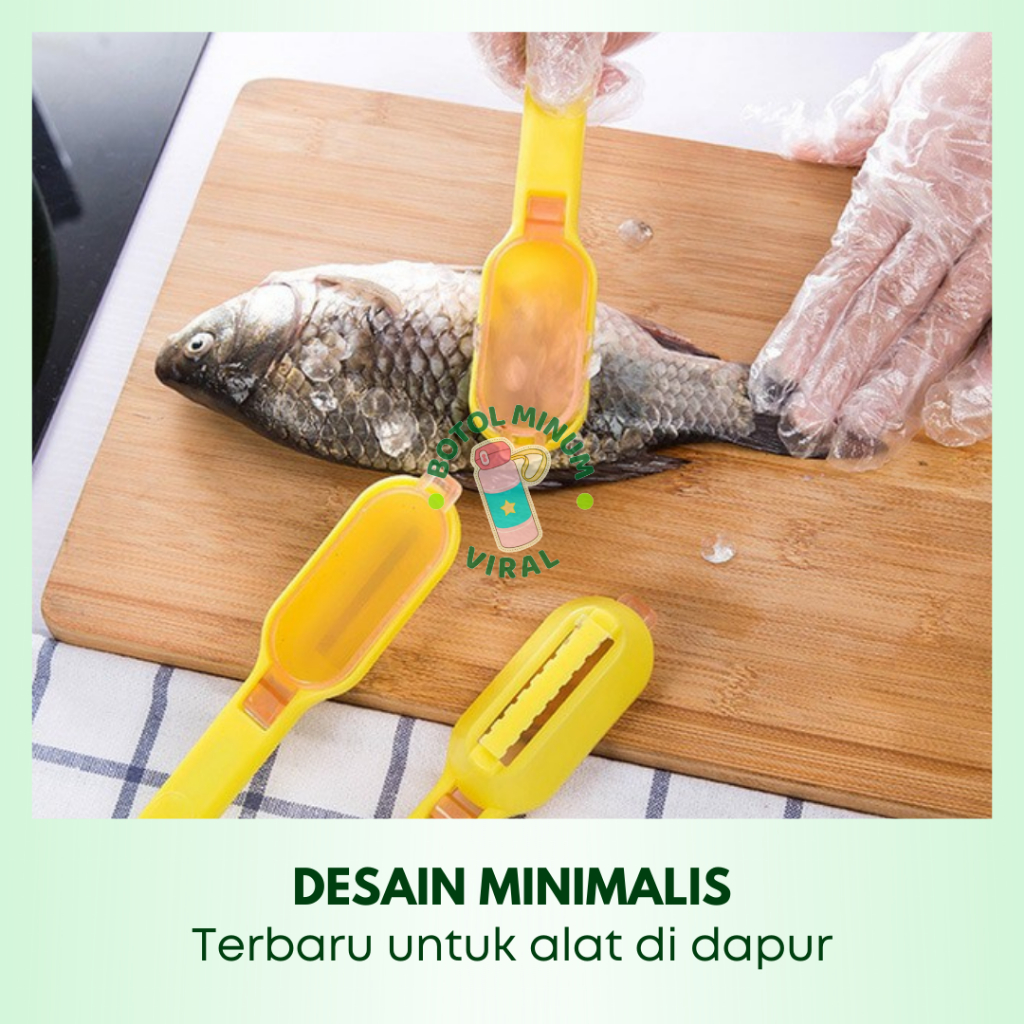 Pembersih Sisik Ikan Ada Tutup