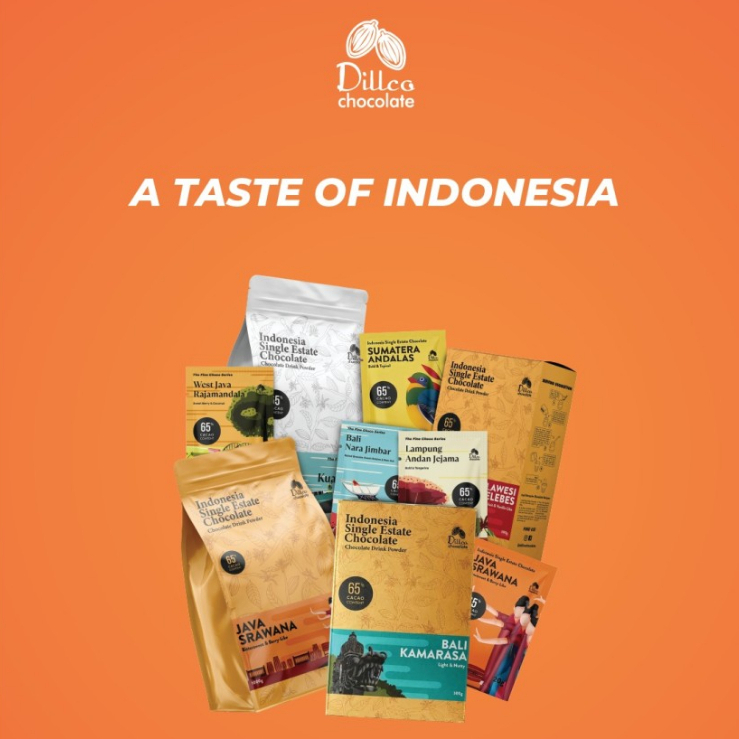 

Ay00! Dillco Single Estate Chocolate B2B Series 1KG Coklat Dillco 1000 GR