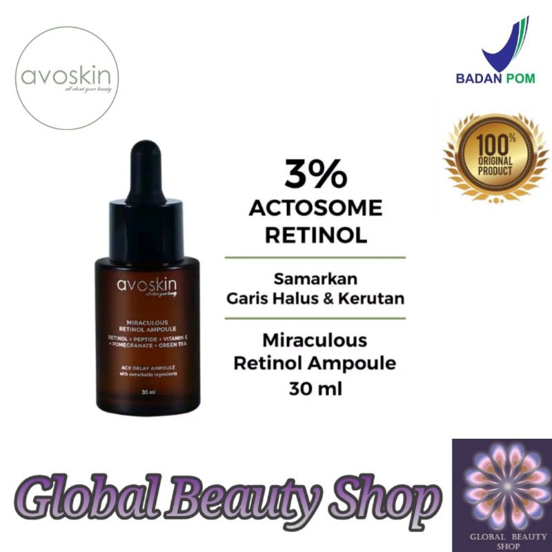 Avoskin Miraculous Retinol Ampoule 30mL