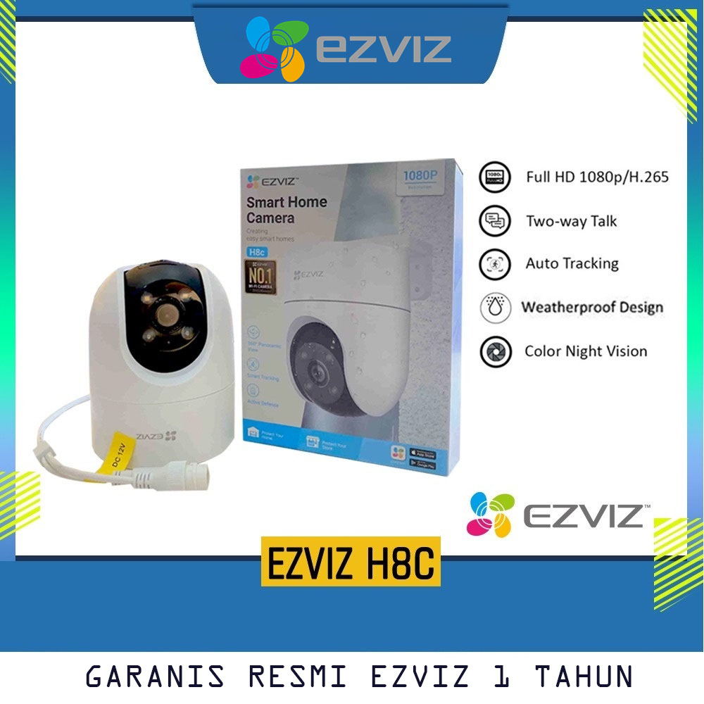 Ezviz H8C 2MP 1080P PT Wireless IP Camera CCTV Outdoor