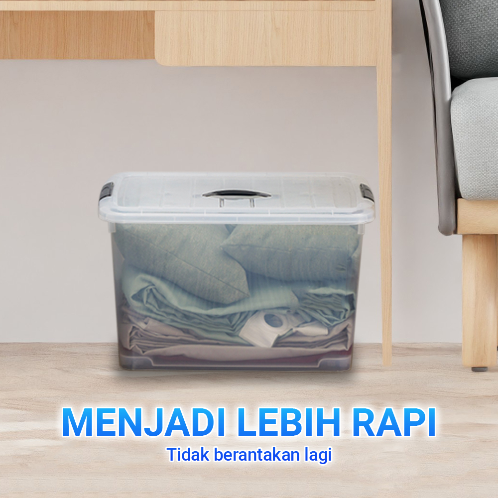 Kotak Penyimpanan Plastik/ Kontainer Serbaguna 7,5 Liter Plastik Tebal Terbaik/Storage Box Organizer