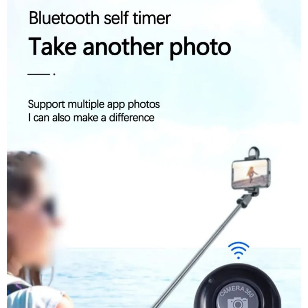 Bluetooth Shutter Remote Camera Tomsis Tombol kamera Wireless