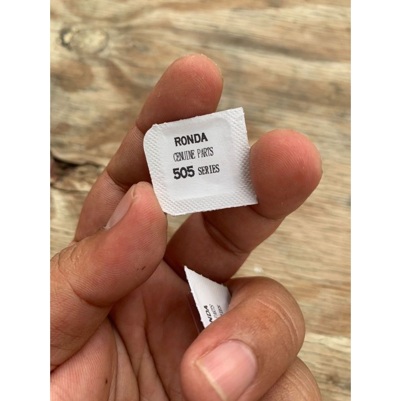 Ic mesin jam tangan original Ronda 505 swiss