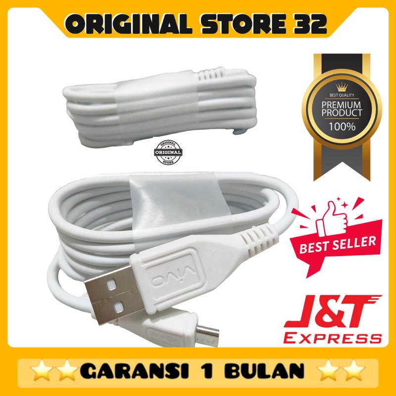 Kabel data Usb Original 100% Vivo Original copotan micro