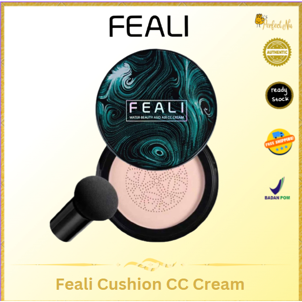 [BPOM] FEALI CC CREAM WATERPRROF | BEDAK SUNISA MUSHROOM