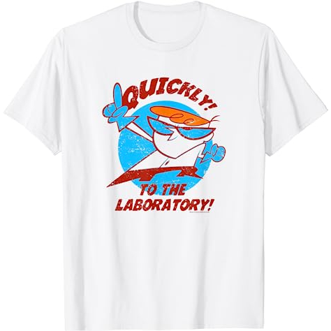 BAJU KAOS Dexter's Laboratory Quickly T-Shirt