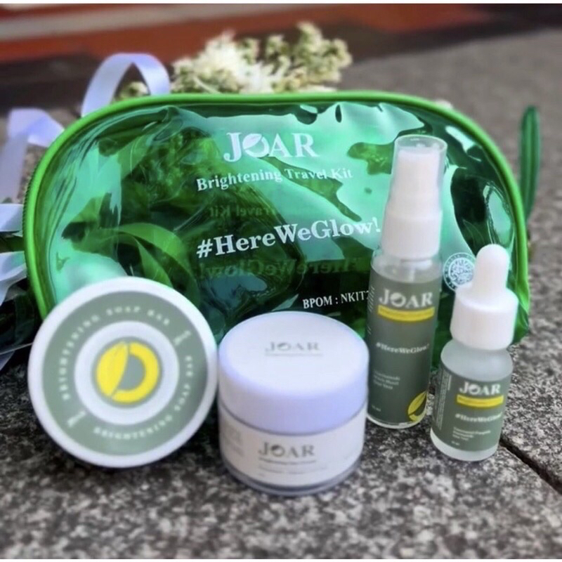 Joar Skincare Paket Travel kit  Brightening Series / Paket Glowing Hemat