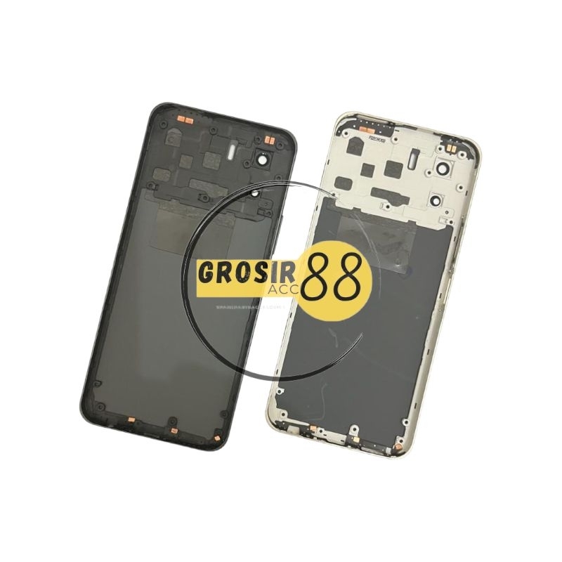 BACK CASING HOUSING FULLSET BACKDOOR + BEZEL VIVO Y16 2022 ORIGINAL