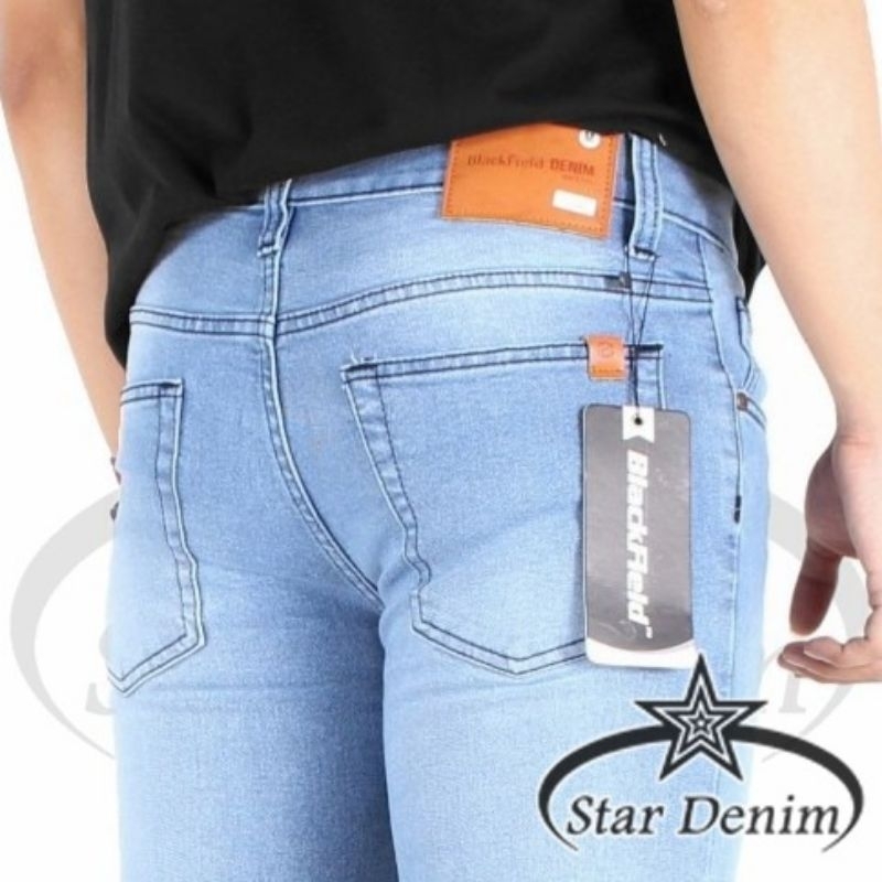 Celana Jeans Pria - Celana Jeans Panjang Pria Slim Fit Trending - Celana Pria Denim Melar Terbaru