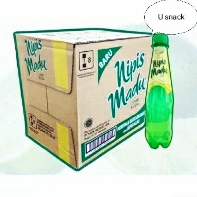 

Nipis madu lime soda 1 karton isi 12 botol @330ml