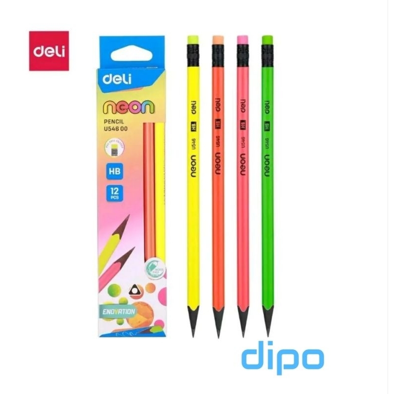 

(M29) Deli NEON Pensil Segitiga Satuan 1 pcs