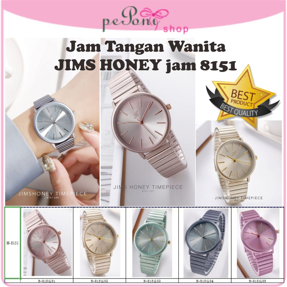 Jam Tangan Wanita - Arloji Wanita JIMS HONEY jam 8151 jam cantik SALE