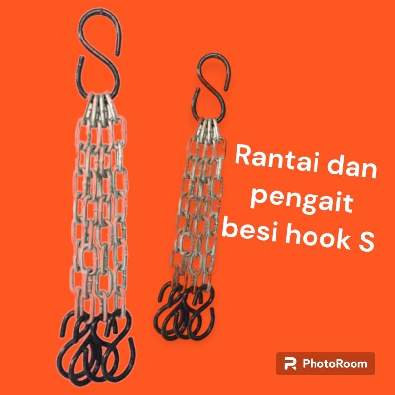 Rantai Plus hook S untuk gantungan samsak rantai samsak dan Pengait S