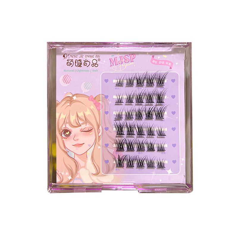 RPB APRODHITE -  VALUE BUY - 5 PASANG JAPAN MANGA LASHES - DOUYIN MAKEUP FAIRY PRINCESS Comics Eyelashes natural short daily false eyelashes extension tools bulumata palsu