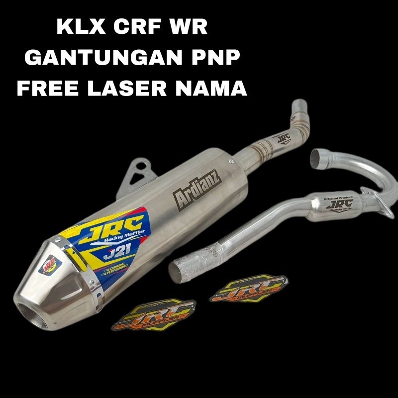 Knalpot Racing KLX CRF WR Gantungan PNP JRC Original