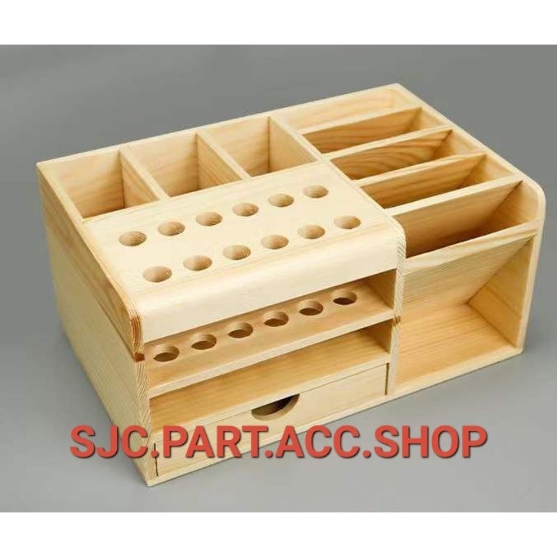 RAK KOTAK SPAREPART HP - RAK KAYU SPAREPART BOX 0036