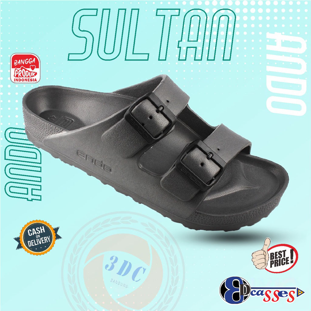 Ando SULTAN - Sandal Fashion Casual Pria Dewasa Ando Original
