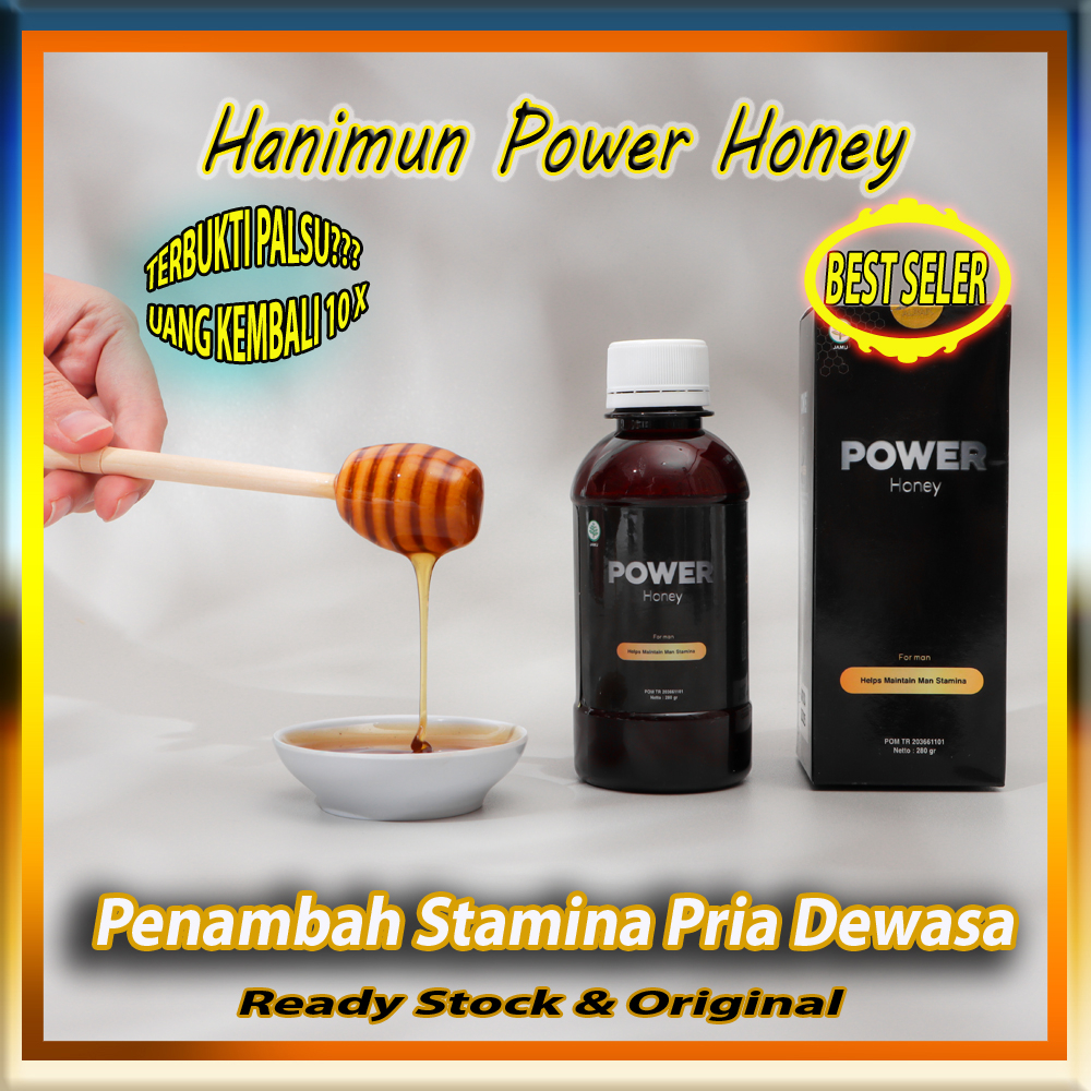 HANIMUN POWER HONEY FOR MEN Madu Obat kuat pria Perkasa dewasa tahan lama ori