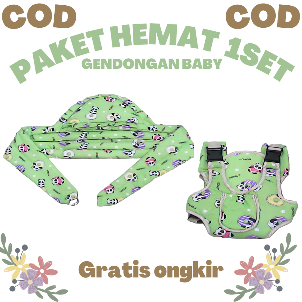 Gendongan baby / sett 2 in 1 samping&amp;ransel motif/gendongan samping motif / gendongan samping motif variasi boneka / gendongan samping / gendongan baby / gendongan samping motif baby/ paket hemat 2 in 1 gendongan samping&amp; gendongan ransel