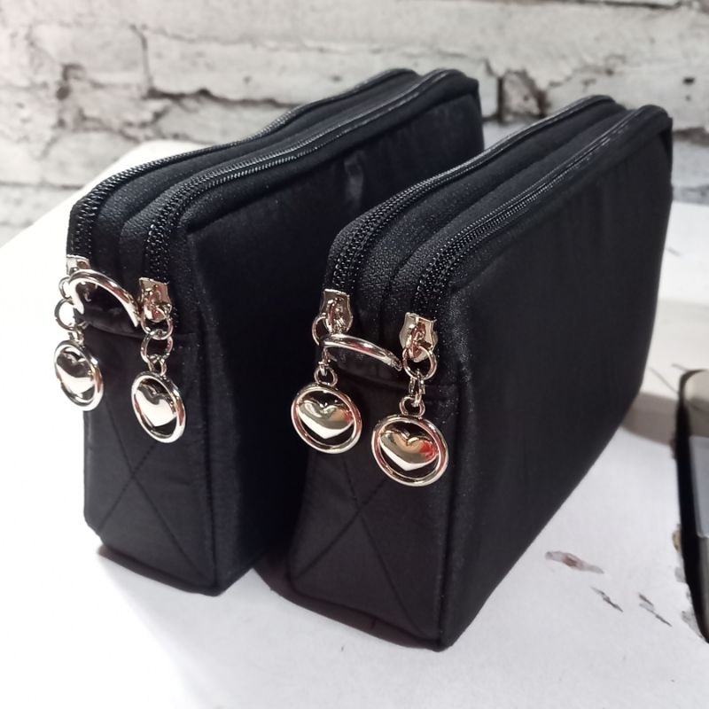 Inner dompet double rets inner instant inner tas rajut