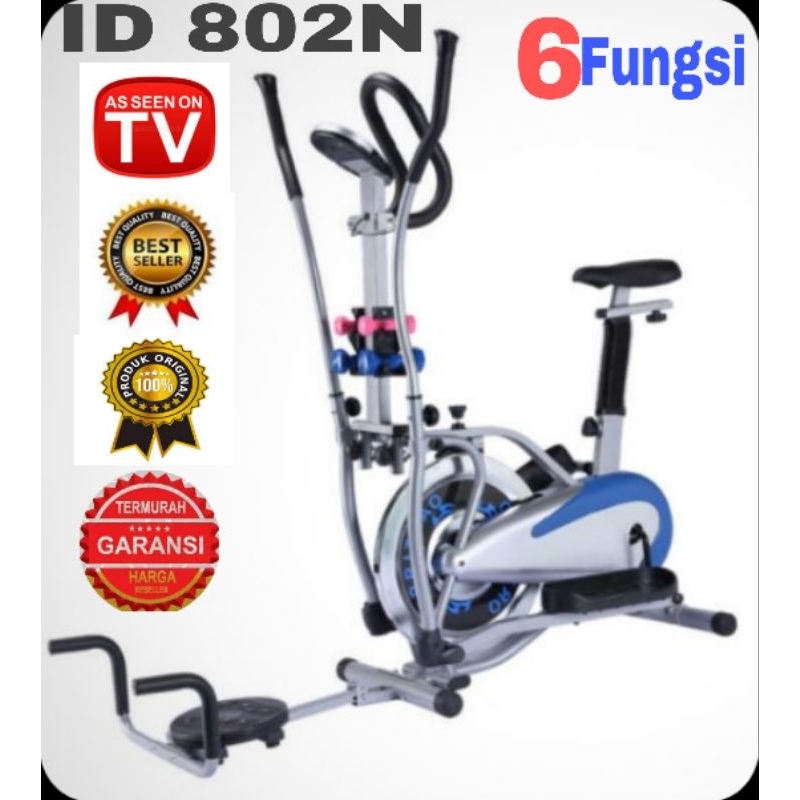 Sepeda Statis Orbitrack Plate | Eliptikal Crosstrainer